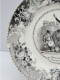 Delcampe - -BELLE ANCIENNE ASSIETTE PORCELAINE OPAQUE CREIL & MONTEREAU LEBOEUF & MILLET   E - Creil Montereau (FRA)