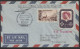 1957, Sabena, First Flight Cover, Rumelange Luxembourg-Beograd, Feeder Mail - Storia Postale