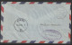 1958, Sabena, First Flight Cover, Rumelange Luxembourg-Ankara Turkye, Feeder Mail - Cartas & Documentos