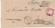 POLAND / GERMAN ANNEXATION 1872  LETTER  SENT FROM ŁOBŻYCA / LOBSENS/ TO BNIN - Storia Postale