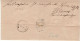POLAND / GERMAN ANNEXATION 1872  LETTER  SENT FROM ŁOBŻYCA / LOBSENS/ TO BNIN - Cartas & Documentos