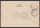 1956, Sabena, First Flight Cover, Lod-Bruxes - Airmail