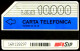 G 35 C&C 1134 SCHEDA TELEFONICA USATA FASCE ORARIE 31.12.91 PIK 10.000 L. - Public Ordinary