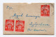 1958. YUGOSLAVIA,SERBIA,BELGRADE,COVER POST RESTANTE 30 DIN. TO DUBROVNIK - Luftpost