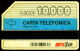 G 37 C&C 1136 SCHEDA TELEFONICA USATA FASCE ORARIE 10.000 L. MAN 31.12.91 DISCRETA QUALITA' - Pubbliche Ordinarie