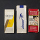 Lote 3 Cajas Chicas De Cigarrillos Cigarette Box X 4 Unidades - Schnupftabakdosen (leer)