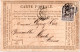 FRANCE / CARTE POSTALE AFFRANCHIE AVEC UN TYPE SAGE N° 66 - Standard Postcards & Stamped On Demand (before 1995)