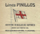 1928  CONOCIMIENTO CONNAISSEMENT  BILL OF LADING Linéa Pinillos Navigation Méditerrané Espagne Liverpool  Pour Bristol - 1900 – 1949
