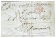 1850 - Lettre De NAPOLI  - Taxe 15 D  Pour Marseille " Par Paquebot De La Méditérranée " Entrée SICILE 1 MARSEILLE 1 - Sicilia