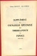 CATALOGUE SPECIALISE FRANCE: Timbres-Poste De 1900 à 1940 Et La Seconde Guerre Mondiale 1940-1945-R. Françon & J. Storch - Frankrijk