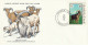 MAURITANIE - 3 Env. FDC, WWF, Gazelle Dama, Oryx, Mouton De Barbarie - 1978 - Médaillier Franklin N° 73-75 - Mauritanie (1960-...)