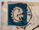 SESTRI LEVANTE 1854 (Liguria Genova) Sardegna Sa.8 20c XF RARE Desinfected POSTAGE DUE Cover>Piacenza, Parma   (lettera - Sardinia