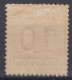 ALSACE LORRAINE : 10c BISTRE-BRUN N° 5 NEUF * GOMME TRACE CHARNIERE - COTE 200 € - Unused Stamps