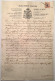 Regno D’ Italia 1878 Sa.33 RARE FISCAL USAGE Servizio 2c Su 1,00 From Medolla=Emilia-Romagna, Modena  (Italy Fiscale - Marcofilie