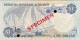 Bermuda 1-100 Dollars, P-CS1 - UNC - SPECIMEN SET With 442 Ending - Bermudas