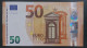 50 EURO S050H5 Italy NEW Serie SF Ch 00 Lagarde Perfect UNC - 50 Euro