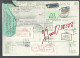 58513) Portugal Boletim De Expedicao Bulletin D'Expedition 1981 Postmark Cancel  Air Mail - Brieven En Documenten