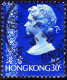 HONG KONG 1973 QEII 30c Ultramarine SG315 Used - Oblitérés