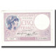 France, 5 Francs, Violet, 1940, 1940-12-12, TTB, Fayette:4.17, KM:83 - 5 F 1917-1940 ''Violet''