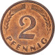 Monnaie, Allemagne, 2 Pfennig, 1963 - 2 Pfennig
