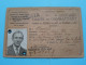 Carte Du COMBATTANT > De Renard Paul Boulogne S/Seine > 1940 / 1945 ( Voir Scans ) FR > N° 538693 ! - Cartes De Membre