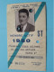 Racing Club De FRANCE - Memebre Actif 1950 De Dumas Gilbert Paris FR - N° 004552 ( Voir Scans ) ! - Cartes De Membre