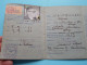 Carte De Séjour De Résident Privilégié ( AA42941 France ) De WALTHAUSEN Alfred 1884 Liège ( Voir Scans ) 1955/65 ! - Mitgliedskarten