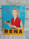 Delcampe - Ancienne Plaque Tôle Publicitaire Cake Rena Vintage - Food