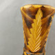 Delcampe - Vintage Hand Carved And Painted Wooden Vase For Home Décor 31cm #0647 - Vasi