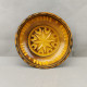 Vintage Hand Carved And Painted Wooden Bowl For Home Décor 18cm #0649 - Borden