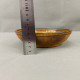 Delcampe - Vintage Hand Carved And Painted Wooden Bowl For Home Décor 18cm #0649 - Borden