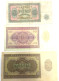 Germany DDR 5-10-20-50-100 Marks 1948-1955 Set Of 5 Pieces - Collections