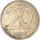 Monnaie, Belgique, 20 Francs, 20 Frank, 1994 - 20 Francs