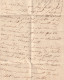 Delcampe - 1847 - Lettre Pliée Avec Correspondance De AUXERRE, Yonne Vers Paris - Cachet à Date D' Arrivée - Taxe 4 - 1801-1848: Précurseurs XIX