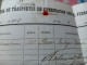 Granada 1876, Rare Bill Of Lading, Transportation Co. Of Ferro Carrill. Alfonso Stamp Used As Revenue. Perfect - Brieven En Documenten