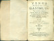 1781 Venus Minzieke Gasthuis Waar In Beschreven Worden De Bedryven Der Liefde Door J.V.E. Medicinae-Doctor Elfde Druk - Antique