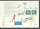 58522) Sweden Adresskort Bulletin D'Expedition 1981 Postmark Cancel Air Mail - Storia Postale