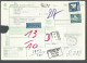 58527) Sweden Adresskort Bulletin D'Expedition 1976 Postmark Cancel Air Mail - Brieven En Documenten