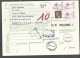 58529) Sweden Adresskort Bulletin D'Expedition 1981 Postmark Cancel - Covers & Documents