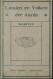 Rond 1900 Het Kaartendeel Met 40 Kaarten Van De 3-delige Encyclopedie Landen En Volken Van Winkler Prins - Encyclopedia