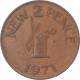 Monnaie, Guernesey, 2 New Pence, 1971 - Guernesey