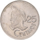 Monnaie, Guatemala, 25 Centavos, 1989 - Guatemala