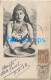 211612 AFRICA ALGER ARGELIA COSTUMES WOMAN CIRCULATED TO URUGUAY POSTAL POSTCARD - Non Classés