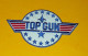 TISSU PATCH : TOP GUN , DIAMETRE 9 CM , BON ETAT VOIR PHOTO . POUR TOUT RENSEIGNEMENT ME CONTACTER. REGARDEZ MES AUTRES - Patches