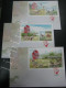 China Hong Kong 2014 Chinese  恐龍 Dinosaur Stamps, MS & Booklet  FDC Color Postmark RARE - FDC