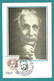 Italien / Italia 1979  , Albert Einstein - Maximum Card - Roma Filatelico  14.3.1979 - Albert Schweitzer