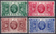 GB KGV SG 453-456 1935 Silver Jubilee Full Set -  MNH - Unused Stamps