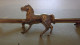 Broche Plaqué Or Cheval Antique Horse Gold Plated Brooch - Broschen