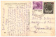 ROMANIA : 1952 - STABILIZAREA MONETARA / MONETARY STABILIZATION - POSTCARD MAILED With OVERPRINTED STAMPS - RRR (am195) - Cartas & Documentos