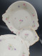 Delcampe - ALUMINITE FRUGIER Lot 4x Plats Porcelaine Limoges France Thème Floral 1940  #230704 - Limoges (FRA)